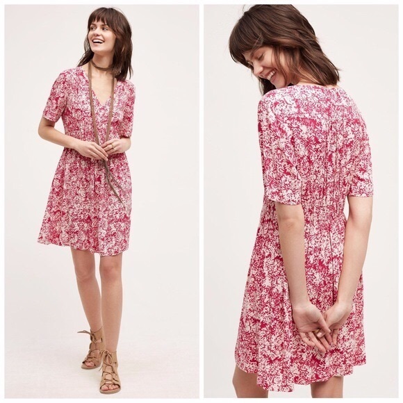 Anthropologie Dresses & Skirts - Anthropologie (HD in Paris) Floral Dress (Size 4)